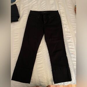 Joe’s black crop jeans